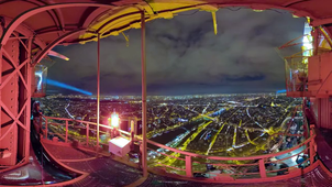 Visitez la Tour Eiffel en 360 VR